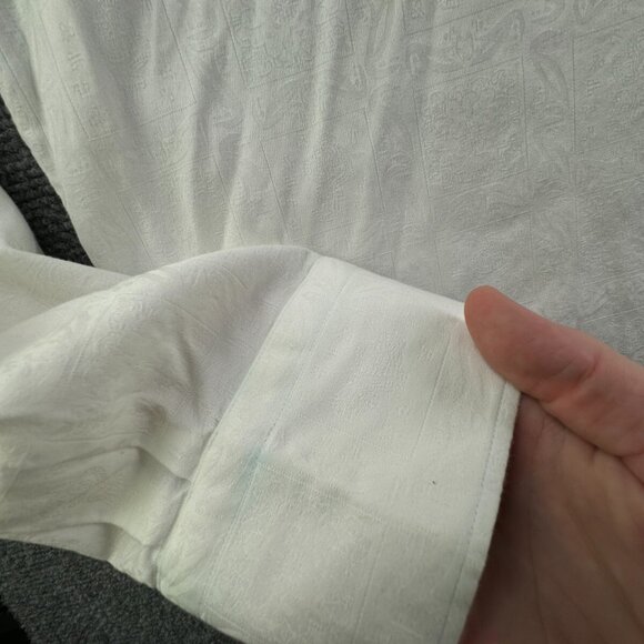 Robert Graham White Long Sleeve Button Up Shirt Men Size 2XL Floral Classic Fit - Picture 13 of 16